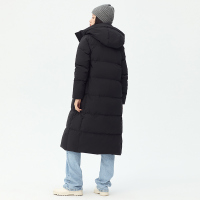 雪中飞女士简约加厚中长款羽绒服X10140060G