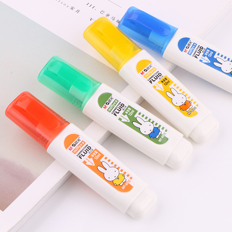晨光 MF-6001 修正液 12ml 修正液 修正改错液 涂改液(一瓶装)