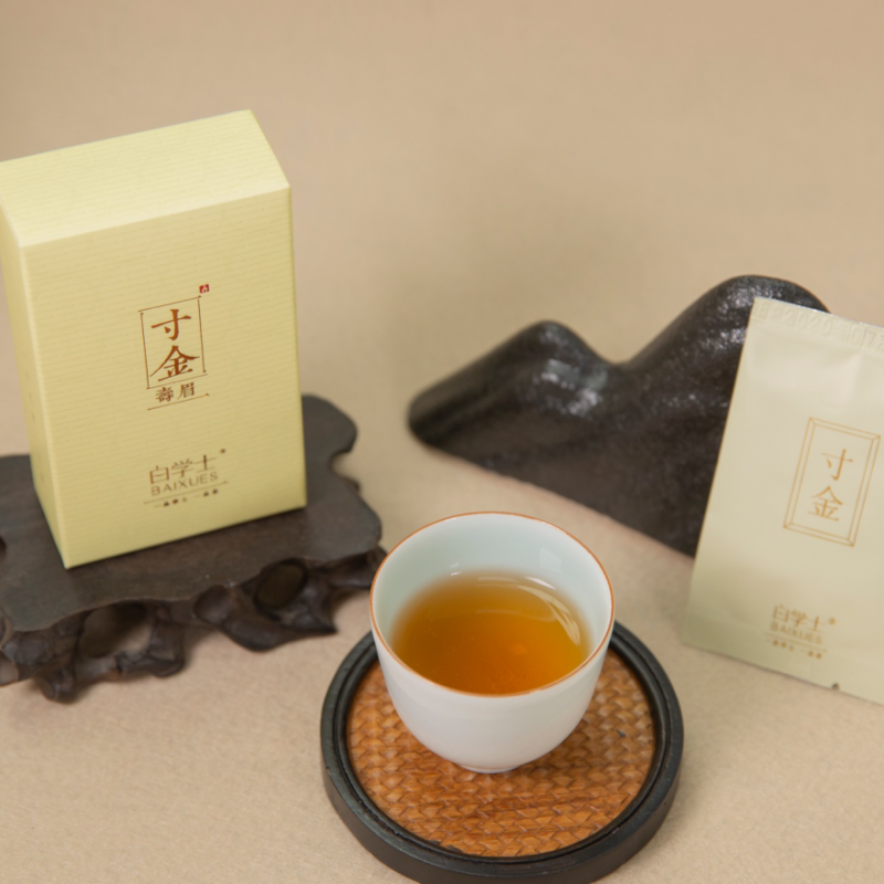 白学士寸金寿眉 福鼎白茶 老寿眉 茶叶饼茶