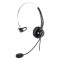 科特尔得龙T800头戴式话务耳机/客服耳麦/呼叫中心办公/直连单耳式/3.5mm双插头(适用双插孔电脑)
