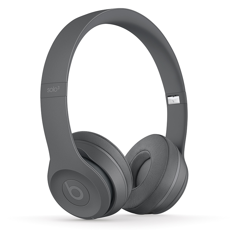 BEATS/Beats Solo3 Wireless 无线运动蓝牙耳机 头戴式耳机 低音好 通话清晰 游戏耳机 沥青灰