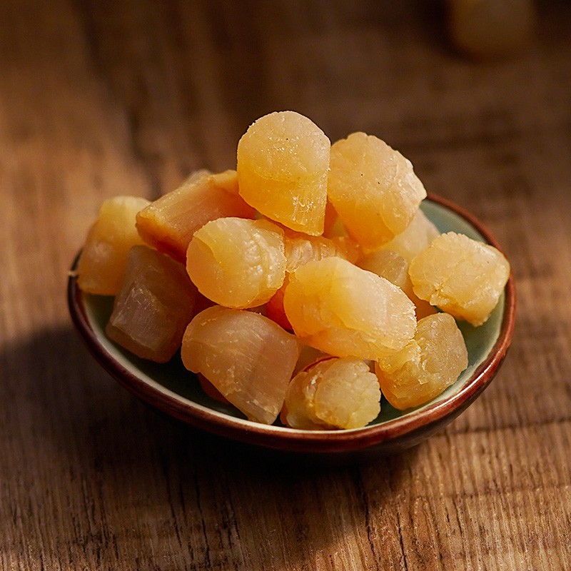 绿帝干贝饱满干爽香浓回甘厚实弹牙鲜甜不腻肥厚圆润鲜嫩210g高清大图