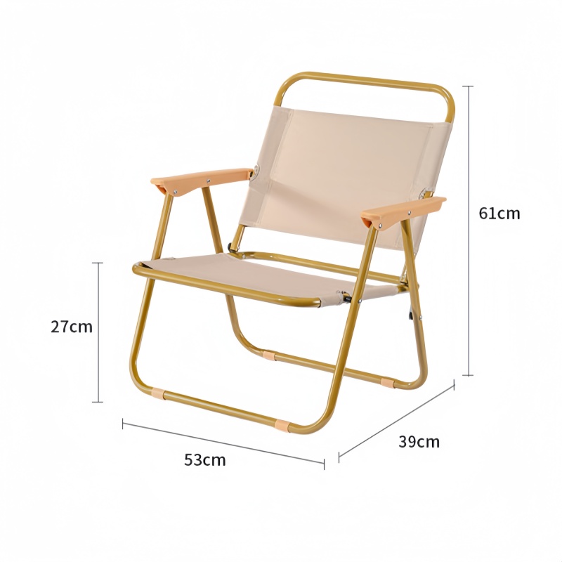珂攸洋露营椅 卡其色53*39*61cm个