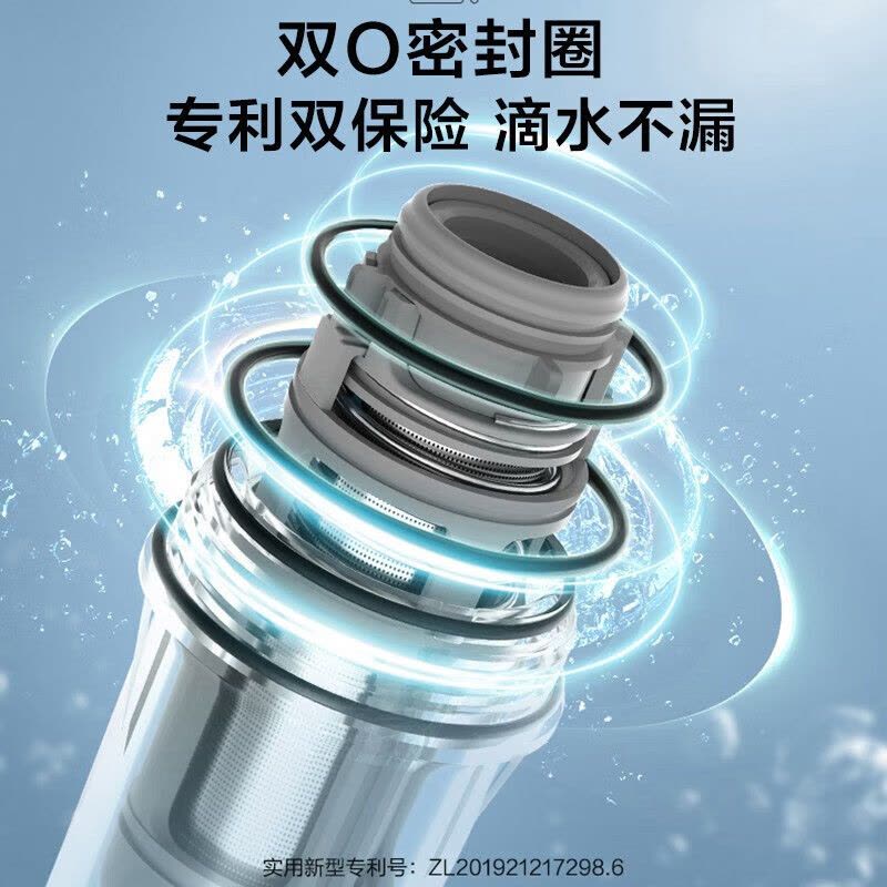 美的 Midea 家用前置过滤器 升级款7T/h大流量40微米高精度三重冲洗不锈钢免换芯全屋净水器 QZBW20S-48图片