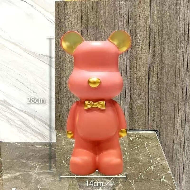 维诺亚暴力熊存钱罐只进不出2025年新款客厅创意大号落地儿童女孩摆件高清大图