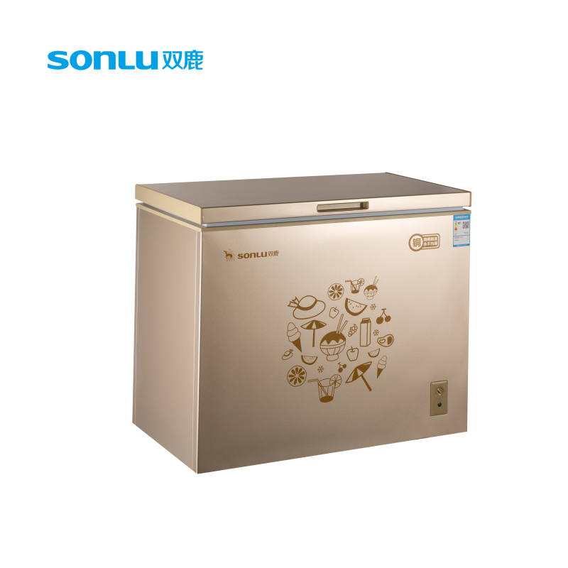 双鹿冷柜 BC/BD-218ST(金色)