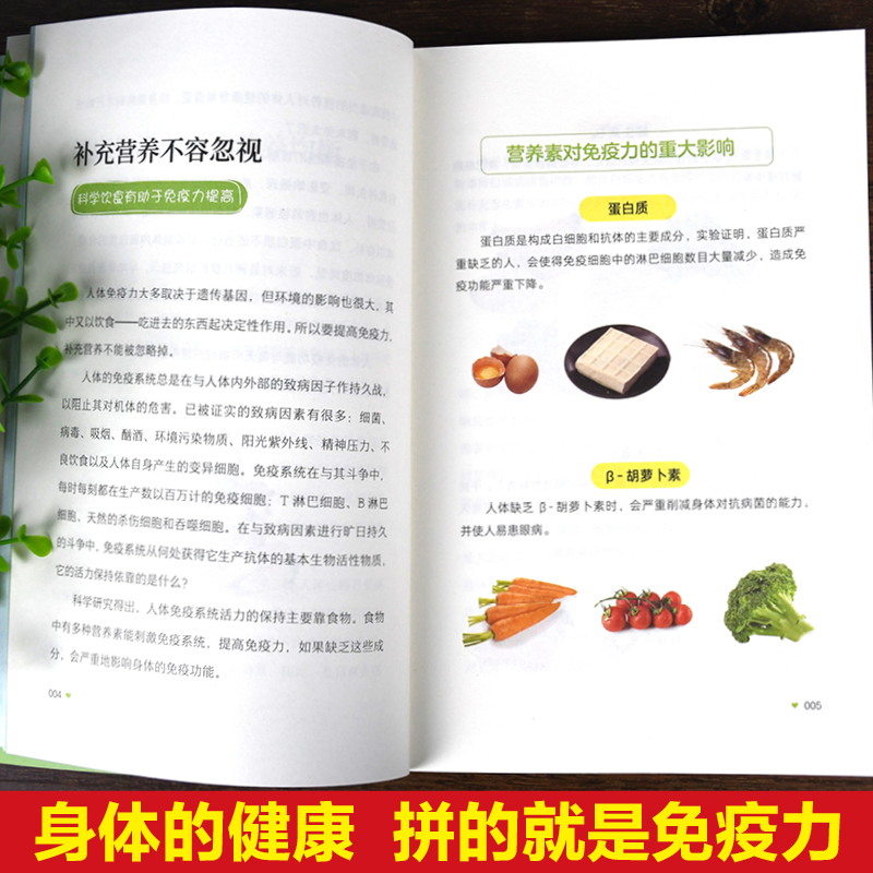 免疫力:战胜病毒的生活方式 [正版]免疫力战胜病毒的生活方式健康生活家庭医学全书改善亚健康营养圣经中医养生饮食书增强免疫高清大图