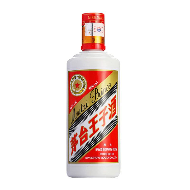 53度茅台王子酒 贵州茅台王子酒53度500ml*6瓶整箱装酱香型白酒高清大图