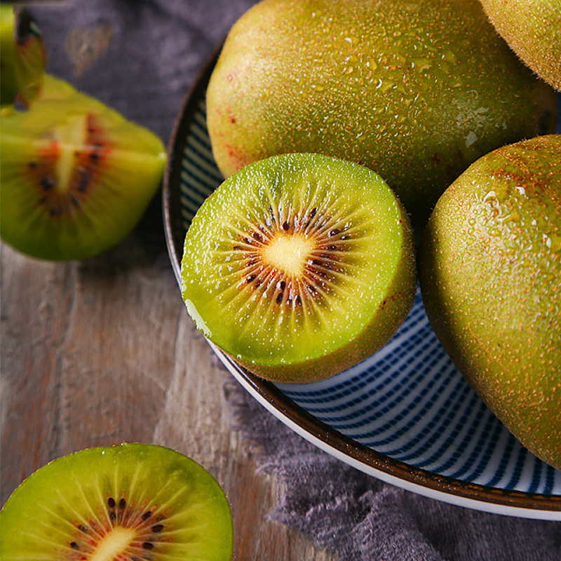 [苏鲜生]四川红心猕猴桃 6枚装 (单果50-70g小果) 猕猴桃奇异果 四川红心猕猴桃高清大图