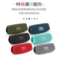JBL CHARGE5 音乐冲击波五代 便携式蓝牙音箱+低音炮 户外防水防尘音箱 桌面音响 增强版赛道扬声器 薄荷绿