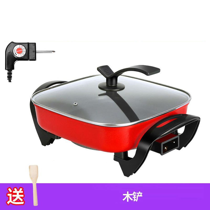 平底电煎锅多功能家用烙饼烤肉烧烤插电火锅()电火锅