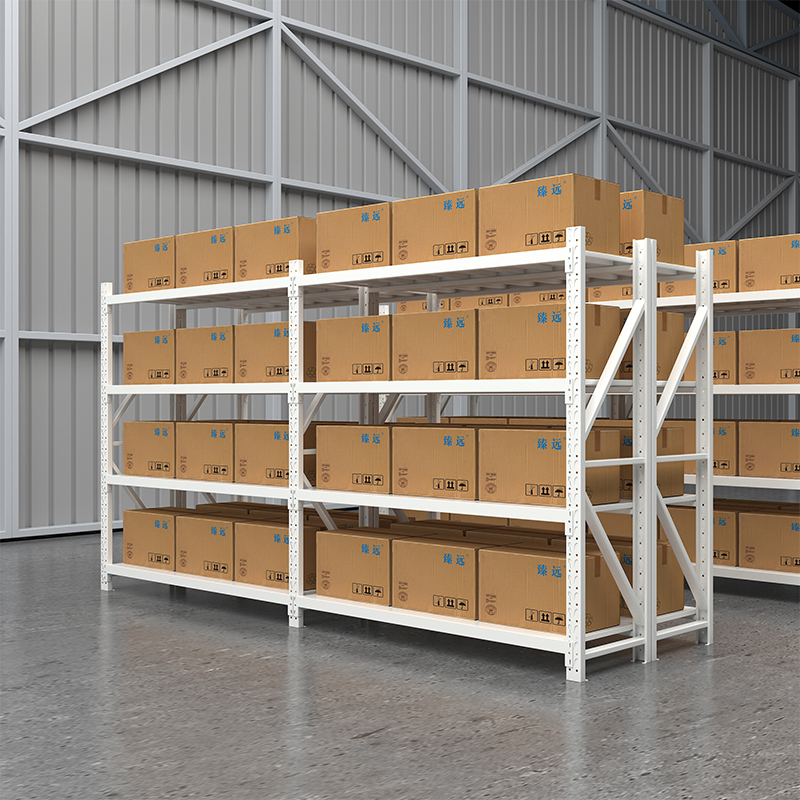 臻远ZYJJ-HJ-015仓储货架灰白色主架2000*500*2000mm/200kg高清大图