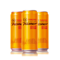 青岛啤酒 皮尔森10.5度500ml*12罐