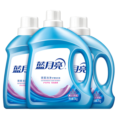 蓝月亮 熏洁净3kg+熏洁净2kg*2