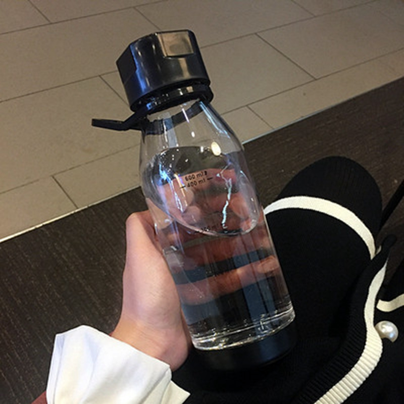 水杯塑料女学生可爱随手杯ins水瓶便携创意男生韩版简约塑料杯子水壶