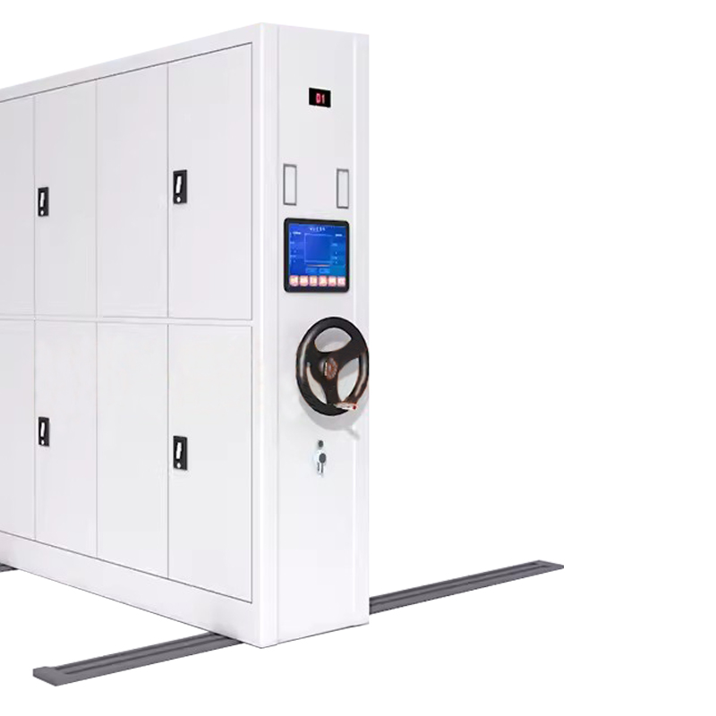 帅畅密集柜档案室密集架移动档案柜凭证资料柜手摇文件柜一列2组每立方(智能)高清大图