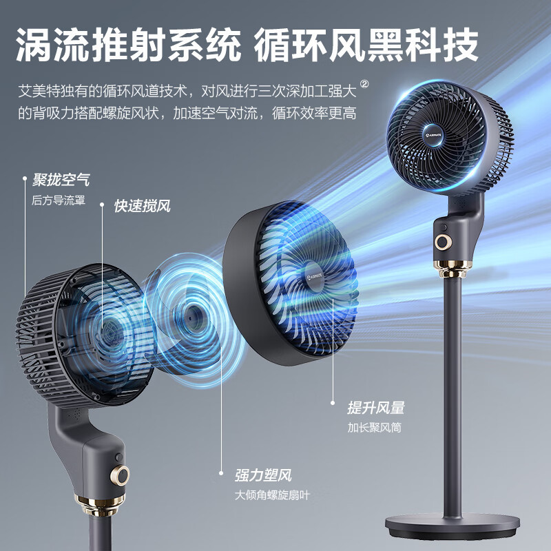 艾美特AIRMATE 空气循环扇机械款 FA18-X191高清大图