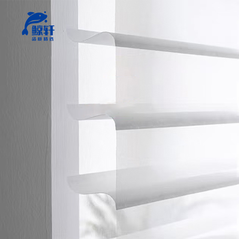 鲸轩 JX-CL1602 1m*1m 香格里拉柔纱帘 需自挂 窗帘(计价单位:个)白色高清大图