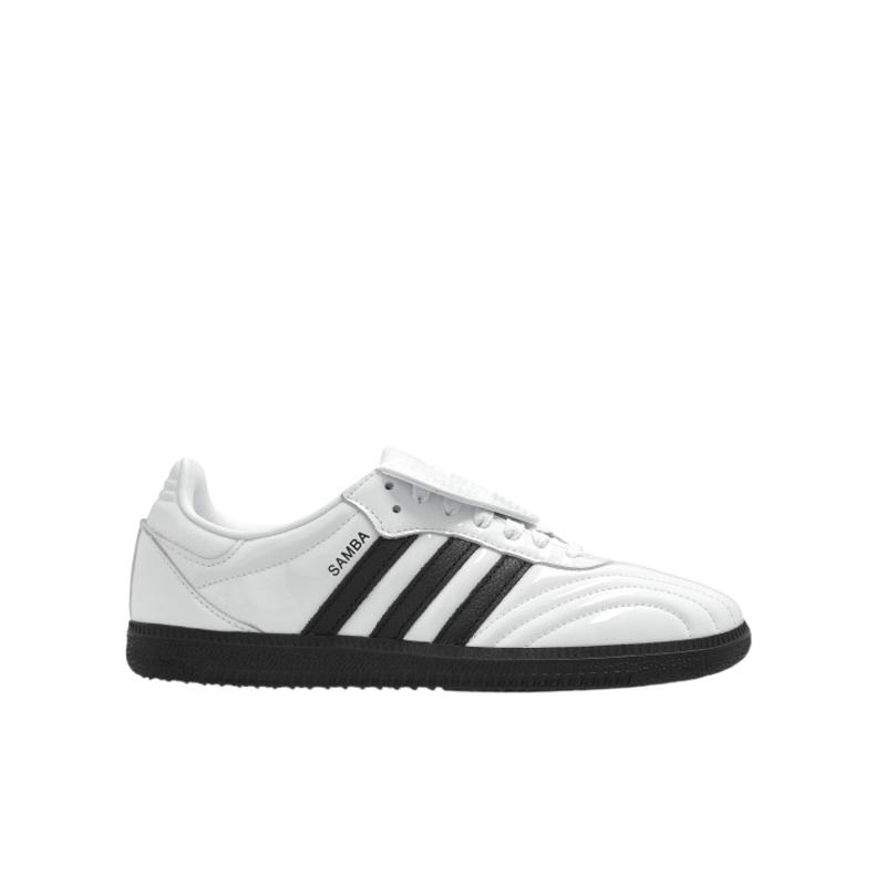阿迪达斯(adidas)低帮休闲鞋女款漆皮材质复古风跑步鞋户外运动鞋