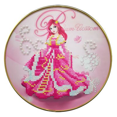 满钻女孩手工制作创意diy粘贴画益智玩具小学生礼物xy002莉娅公主2020