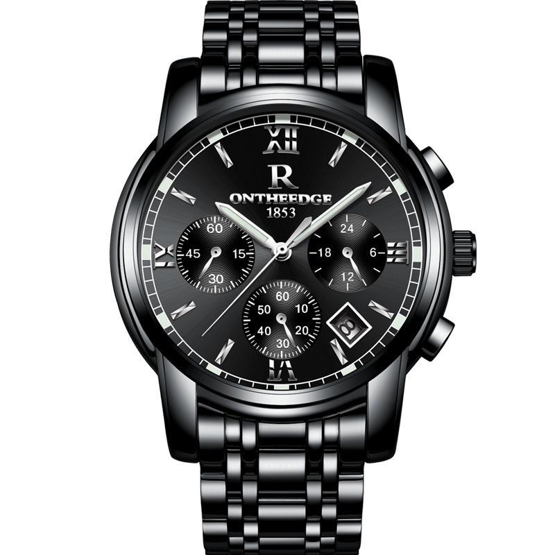 专柜正品皇冠帝尊机械表全自动陀飞轮手表男士女士韩版三针中学生儿童