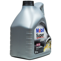 [半合成机油]Mobil美孚 欧洲进口 速霸Super2000 10W-40 SL级 4L