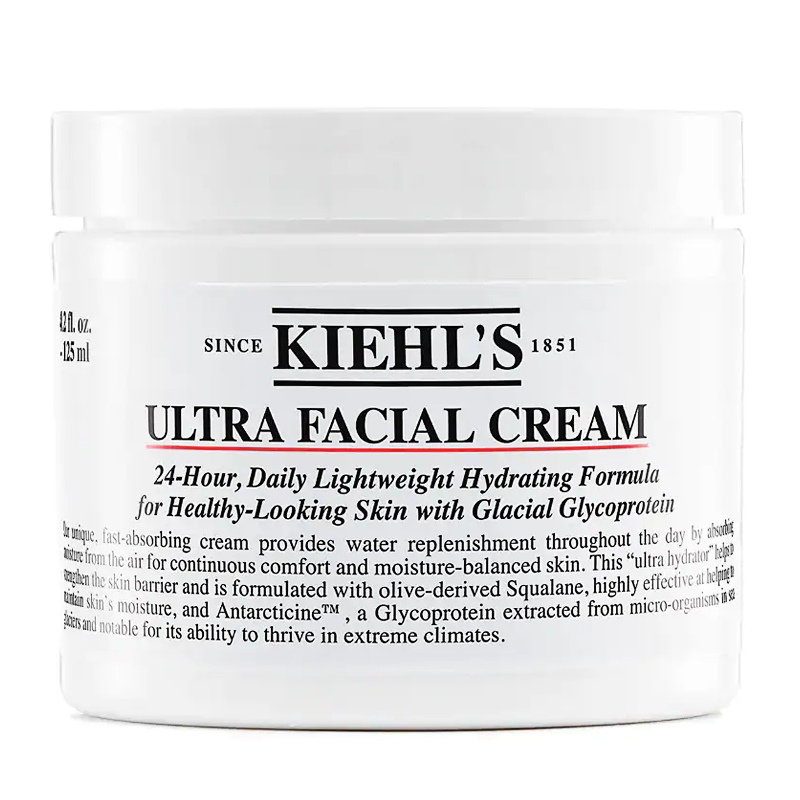 (Kiehl's)科颜氏高保湿霜125ml 角鲨烷 保湿补水面霜面乳 干皮清爽滋润 修护舒缓不厚重不油腻清爽