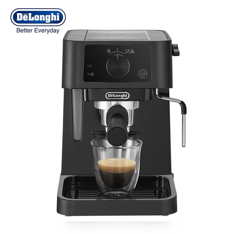 Delonghi/德龙EC235.BK 半自动咖啡机意式泵压小型家用奶泡