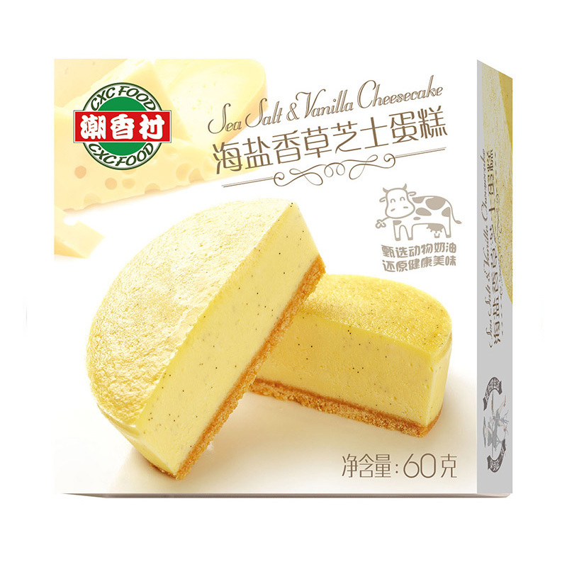 潮香村海盐香草芝士蛋糕60g