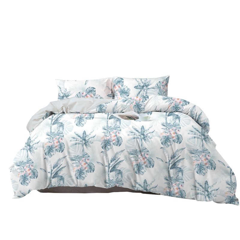 LOVO 繁花若梦 新疆棉四件套 LT-1001 被套 床单 枕套x2 (单位:套) 新老包装随机发货 混色高清大图