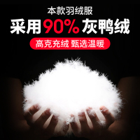 雅鹿冬季男士羽绒服短款冬季修身加厚连帽2019新款中青年保暖外套商务