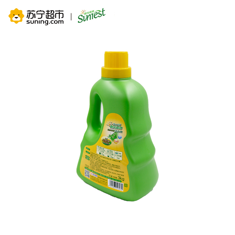 阳光森林(sunrest)洁净抑菌洗衣液3kg/瓶