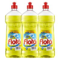 福洛得(flota)浓缩低泡柠檬味洗洁精 除菌除味去油污温和不伤手洗涤剂