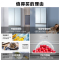 海尔(Haier)332升多门冰箱 彩晶面板母婴空间 一级能效 阻氧干湿分储 家用电冰箱 BCD-332WFCL
