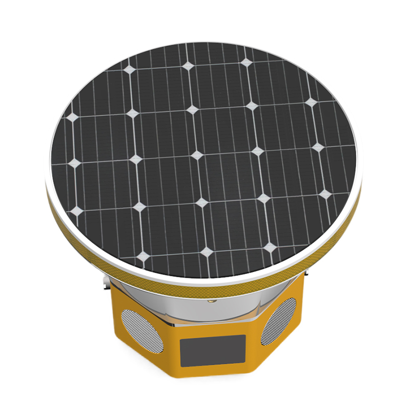 欧辉照明(OHUIZAOMIN) OHJW3150 6W LED 太阳能警示灯 IP66 DC3.7V 1800K高清大图
