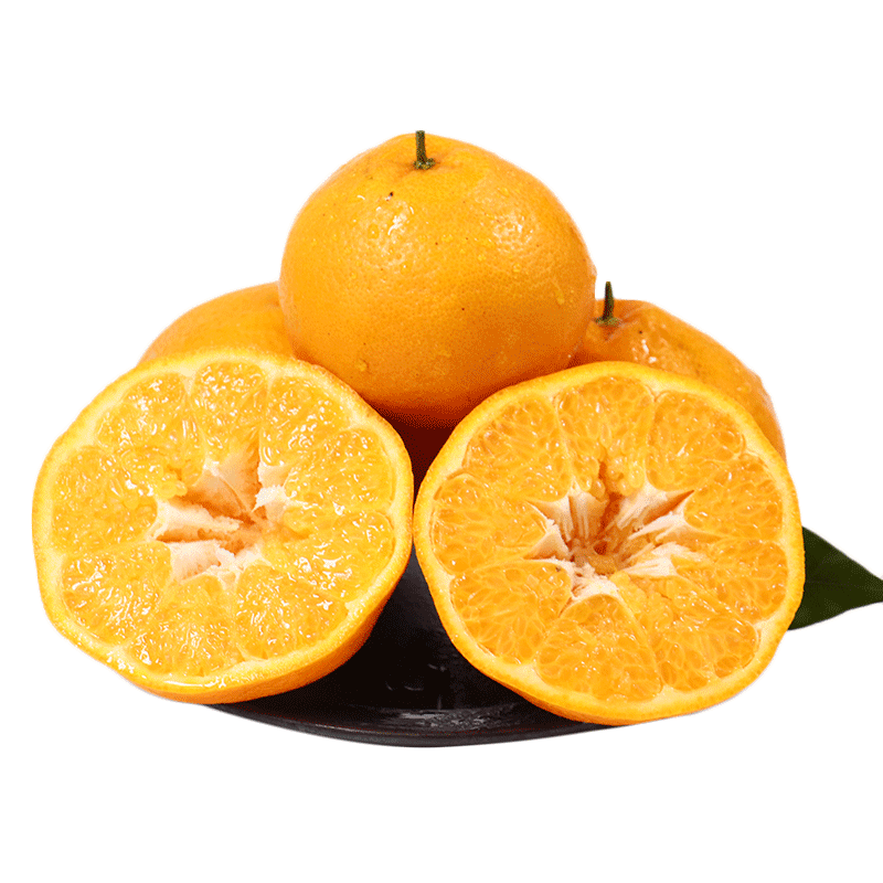 [鲜贝达]四川春见耙耙柑8.5斤装(75-80mm) 新鲜水果 柑橘子橙子 维C VC高清大图