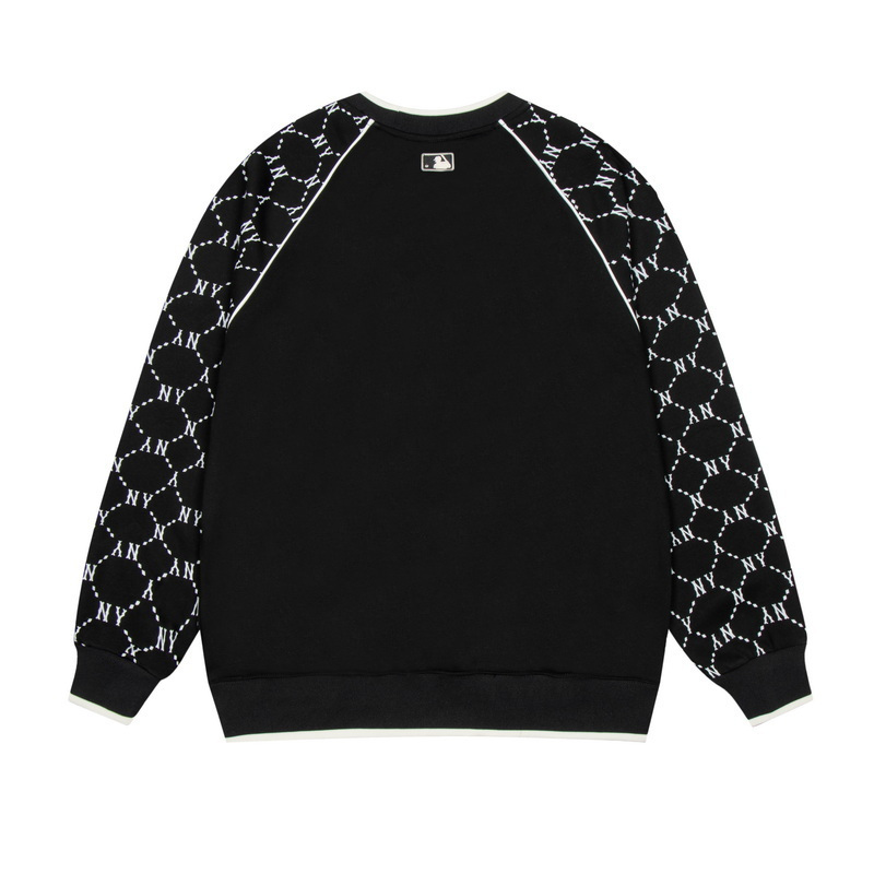 mlb 男女圆领卫衣复古老花运动休闲潮21年秋冬新款情侣春秋青年长袖美