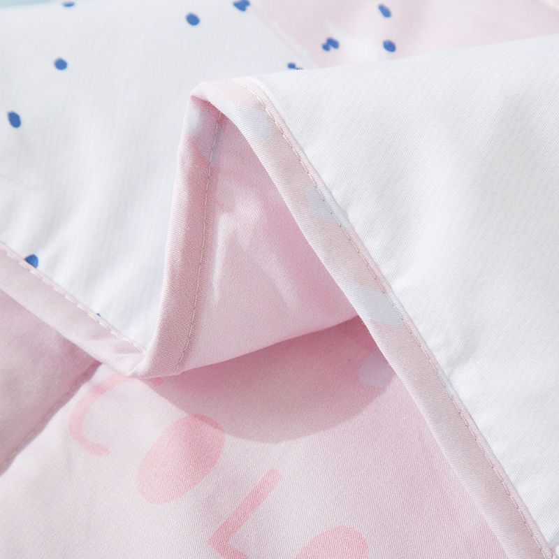 LOVO家纺出品 可水洗全棉夏被 空调被夏凉被被子被芯