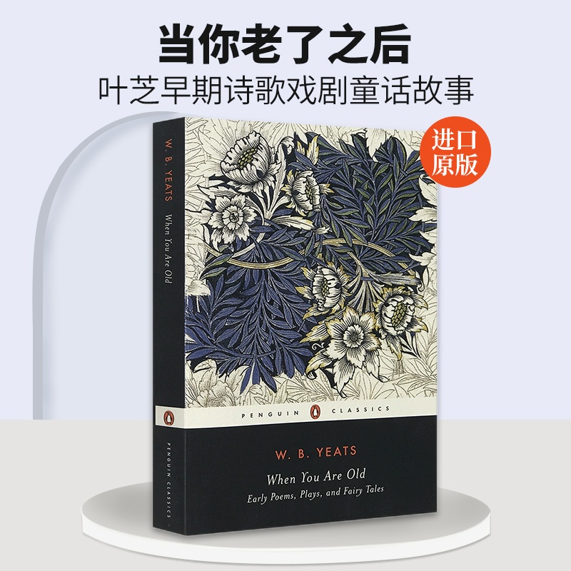 [醉染正版]英文原版 When You Are Old 当你老了之后 叶芝早期诗歌戏剧童话故事作品文集 Yeats 获诺高清大图