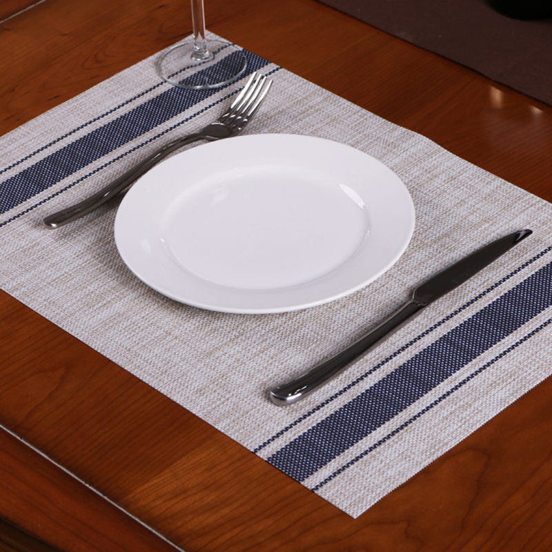 时尚简约餐桌垫套装西餐垫家用餐桌隔热垫防烫防滑垫碗垫盘垫