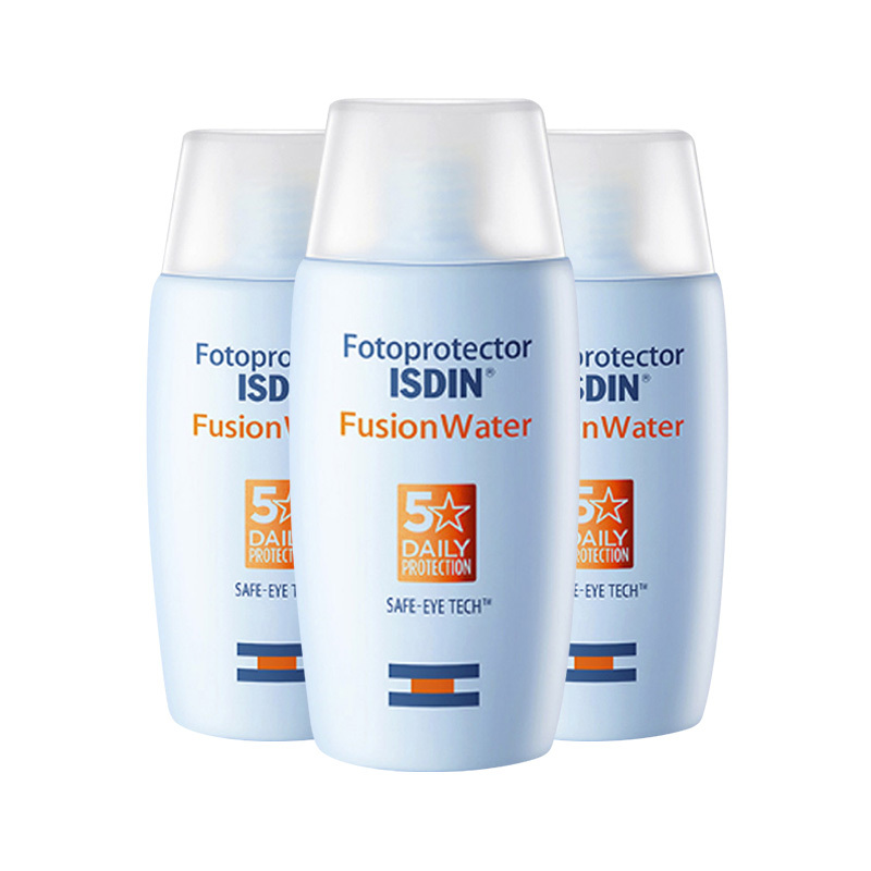 3件装|ISDIN怡思丁防水隔离防晒霜女SPF50 50ml*3