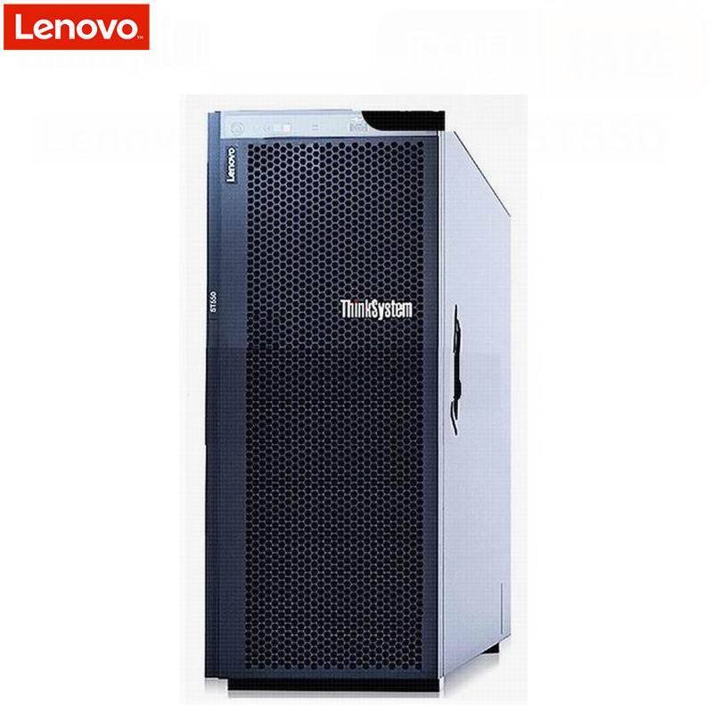 联想(Lenovo)Thinksystem ST550塔式服务器含双机热备软件(Xeon 4110*2 8GB*8 480G SSD*2+6TB*8 集显 黑色)