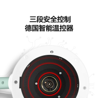 家用玻璃烧水壶时光旧巷全自动断电热水壶茶壶耐高温电煮壶煮茶壶 绿色1300ML