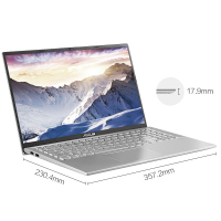 华硕(ASUS) VivoBook15s 15.6英寸窄边轻薄本商务笔记本电脑(英特尔酷睿i7-1065G7 8G 512GSSD MX330 2G独显)银