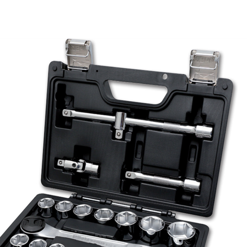 百塔 BW 923E/C25 25件1/2“六角套筒和配件组套(塑料盒)高清大图