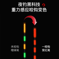 佳钓尼纳米浮漂发光电子漂d02 3号 夜钓水无影软管浮漂鲫鱼鲤鱼渔具