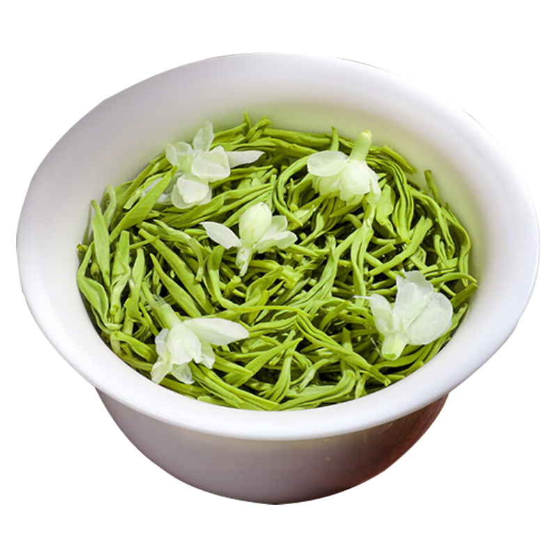 海茗清 茉莉花茶200g 桶高清大图