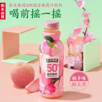 农夫山泉 农夫果园50%混合果蔬汁(桃+樱桃李)500ml*15瓶