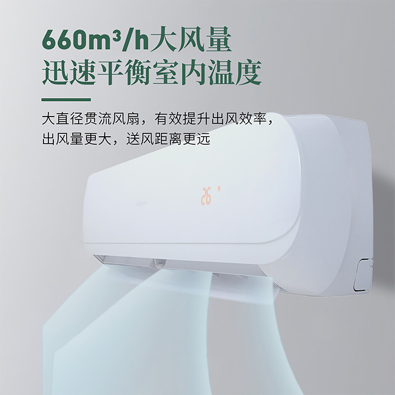 新科 KFRd-35GW/BPGYA+1 一级能效 1.5p 家用壁挂空调高清大图