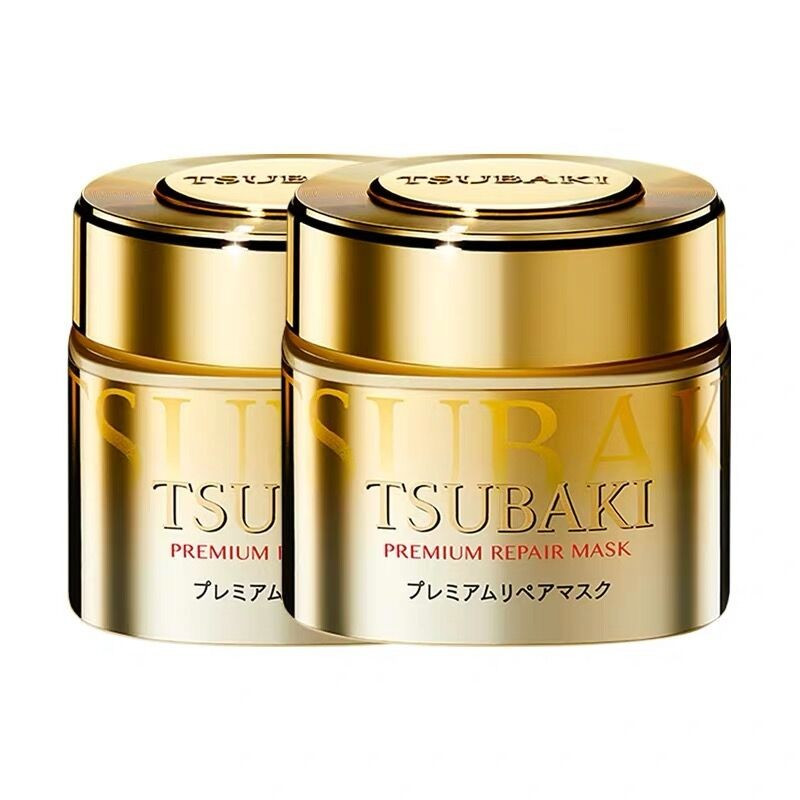 资生堂(Shiseido) 日本原装 丝蓓绮新版金色多效修复烫染干枯金瓶护发素发膜180g
